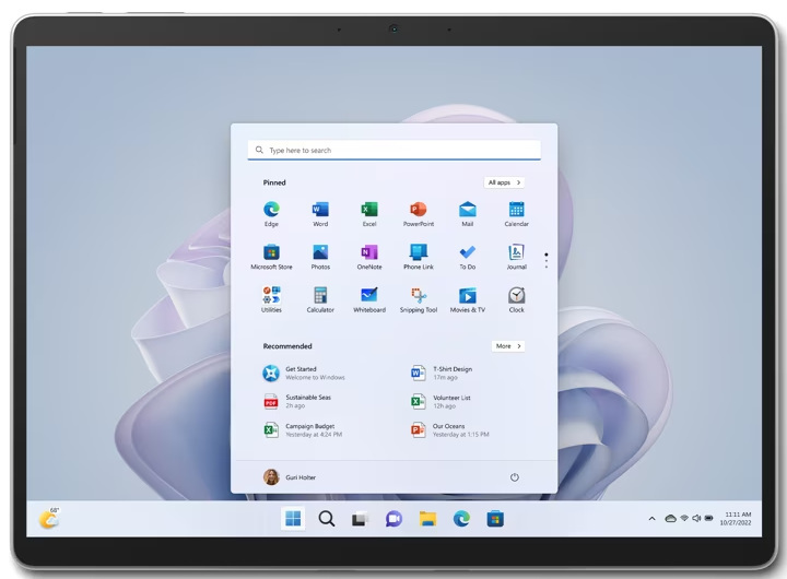 Microsoft Surface Pro 9 13"/i5/16GB/256GB/Win11 Platynowy Microsoft Surface Pro 9 13"/i5/16GB/256GB/Win11 Platynowy