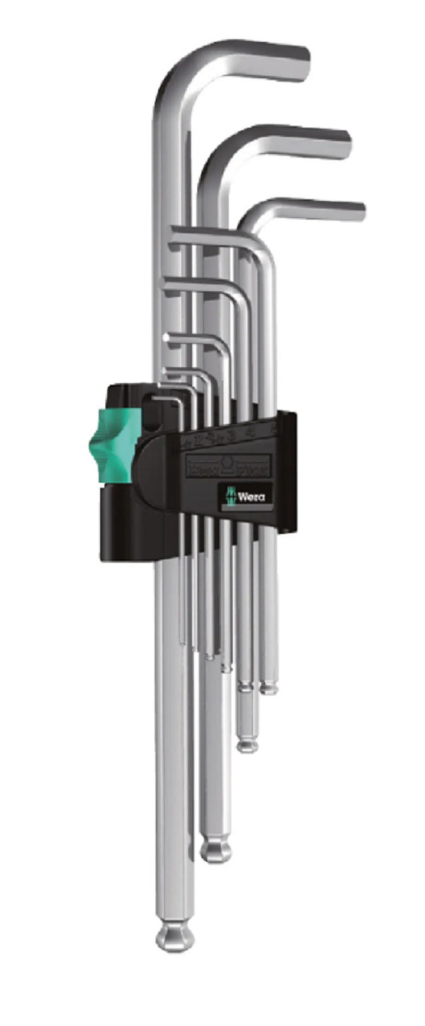 Zdjęcie produktu: Wera Zestaw kluczy trzpieniowych 950/9