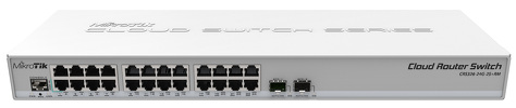 Switch MIKROTIK CRS326-24G-2S+RM