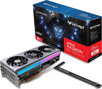 Miniatura produktu: Sapphire Radeon RX 7900 XTX NITRO+ Vapor-X Gaming 24GB PCI-E GDDR6 (11322-01-40G)