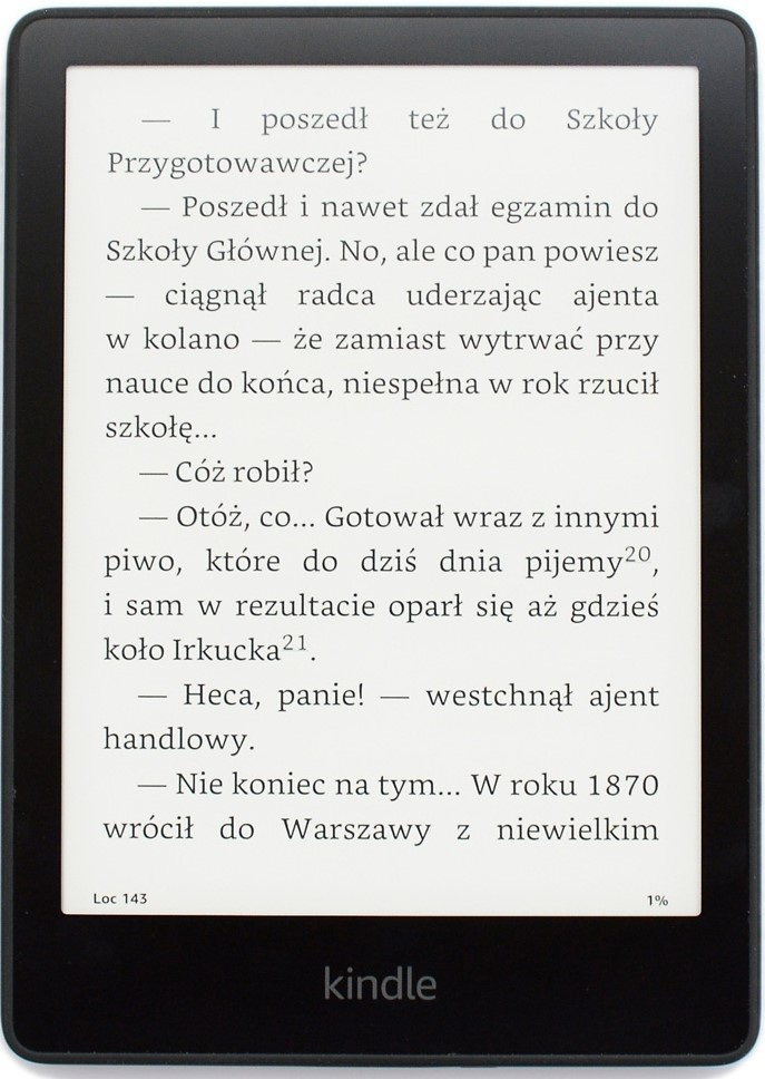 Amazon Kindle Paperwhite Signature 32GB (bez reklam) czarny Amazon Kindle Paperwhite Signature 32GB (bez reklam) czarny