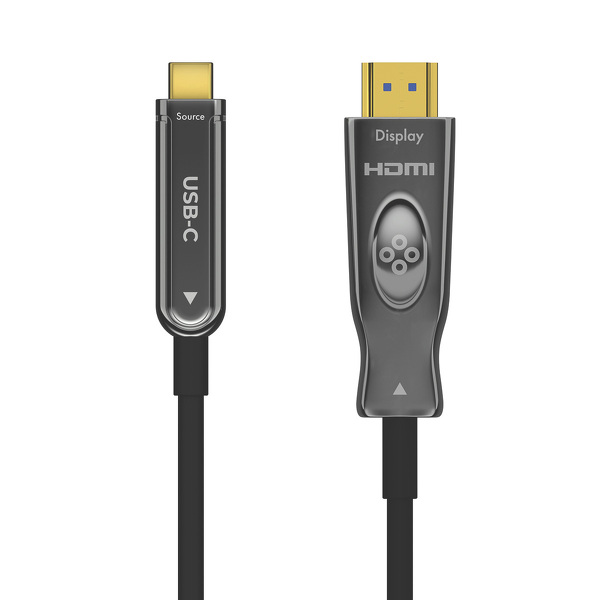Zdjęcie produktu: Przewód optyczny USB Typ-C na HDMI 10m Claroc 4K@60Hz (CLAROC-USBC-10M) Zdjęcie produktu: Przewód optyczny USB Typ-C na HDMI 10m Claroc 4K@60Hz (CLAROC-USBC-10M)
