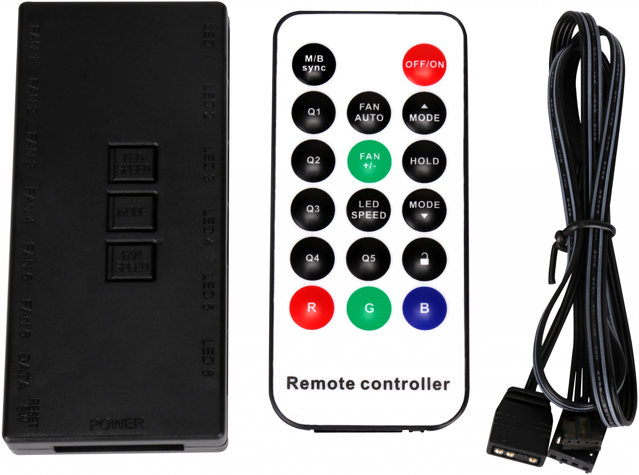 ZENPC CTRL1 Hub PWM i kontoler ARGB