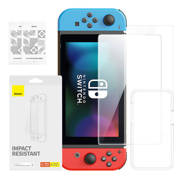 Zdjęcie produktu: Szkło hartowane Baseus dla Nintendo Switch OLED 2021 (P6001205K201-01) Zdjęcie produktu: Szkło hartowane Baseus dla Nintendo Switch OLED 2021 (P6001205K201-01)