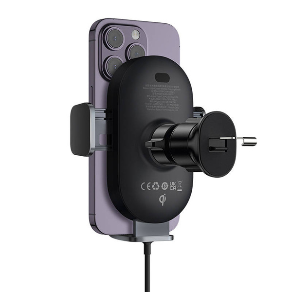 Zdjęcie produktu: Baseus uchwyt z ładowarką LightChaser czarny