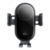 Samochodowy uchwyt Baseus LightChaser z ładowarką indukcyjną - czarny (C40355900121-00)