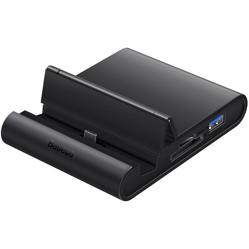 Stacja ładująca/dokująca, HUB USB TYP-C Baseus Mate Docking Pro do smartfonów, PD, 100W - czarna (WKMD000001) Stacja ładująca/dokująca, HUB USB TYP-C Baseus Mate Docking Pro do smartfonów, PD, 100W - czarna (WKMD000001)