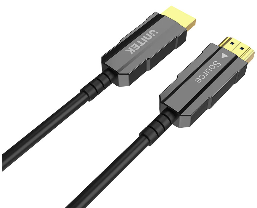 Unitek kabel optyczny HDMI 2.0 AOC 4K 60Hz 50 m (C11072BK-50M)