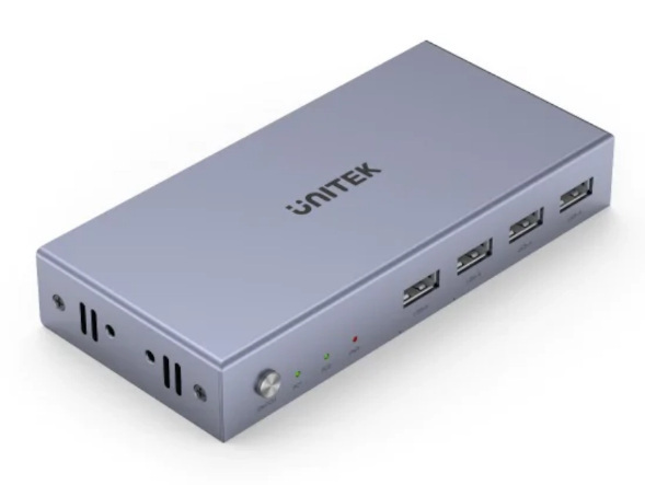 Unitek switch / przełącznik KVM 4K HDMI 2.0 2-in 1-out +USB (V307A)