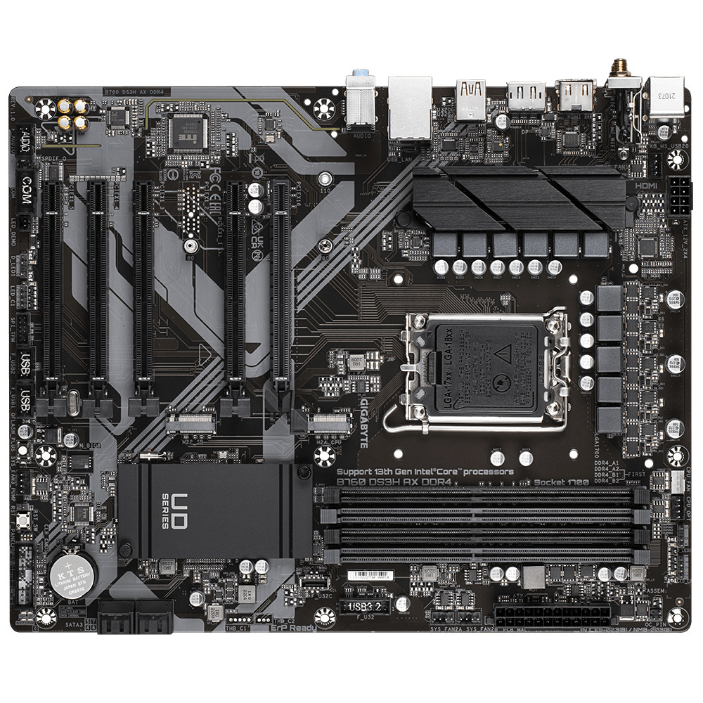Gigabyte B760 DS3H AX DDR4 LGA1700