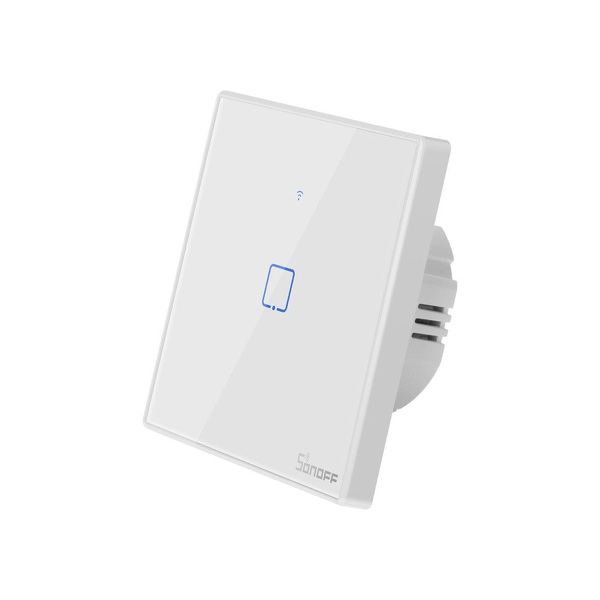 Zdjęcie produktu: Dotykowy włącznik światła WiFi + RF 433 Sonoff T2 EU TX (1-kanałowy)