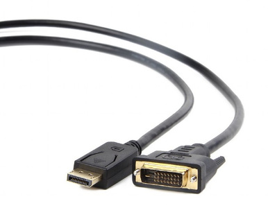 Miniatura produktu: Gembird Kabel DisplayPort (M) do DVI-D (M) 1m (CC-DPM-DVIM-1M)