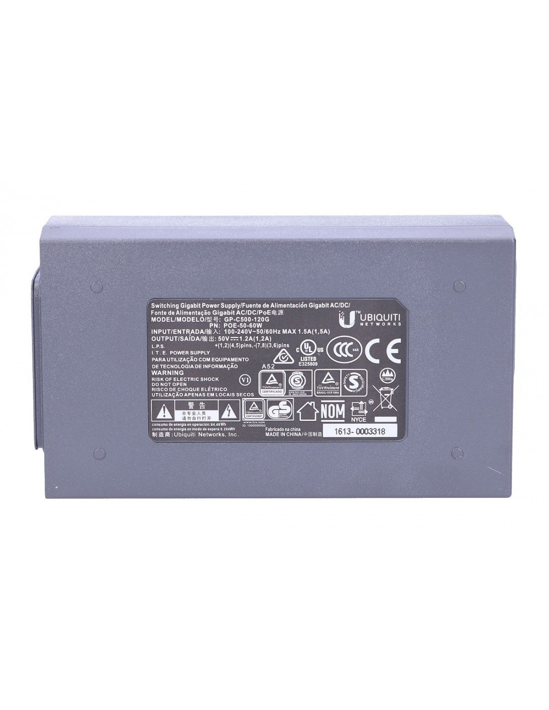 Ubiquiti POE-50-60W Gigabit Ethernet PoE