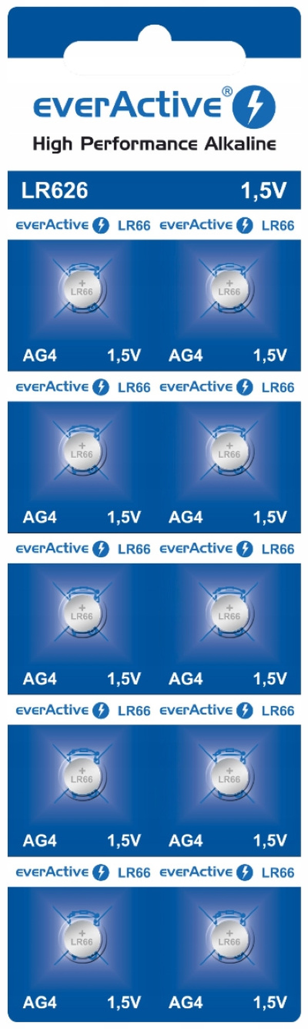 Zdjęcie produktu: everActive AG4 G4 LR626 LR66 10 szt mini Zdjęcie produktu: everActive AG4 G4 LR626 LR66 10 szt mini