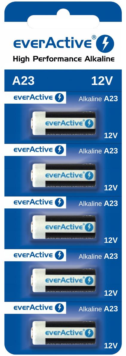everActive 23A 12V 5 szt alkaliczna