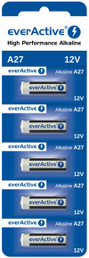 Bateria alkaliczna everActive 27A 12V 5 szt