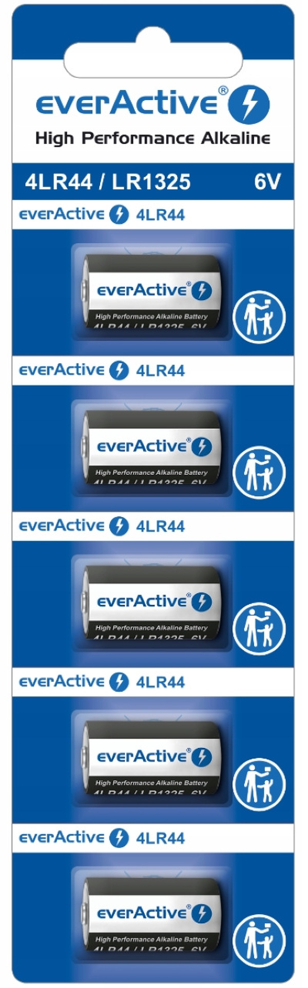 Zdjęcie produktu: everActive 4LR44 /  LR1325 / 544A 5 szt
