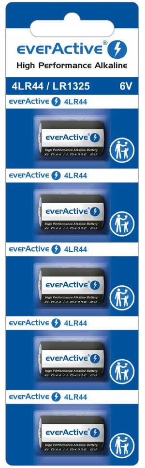 Miniatura produktu: Bateria alkaliczna everActive 4LR44 / LR1325 / 544A 5 szt