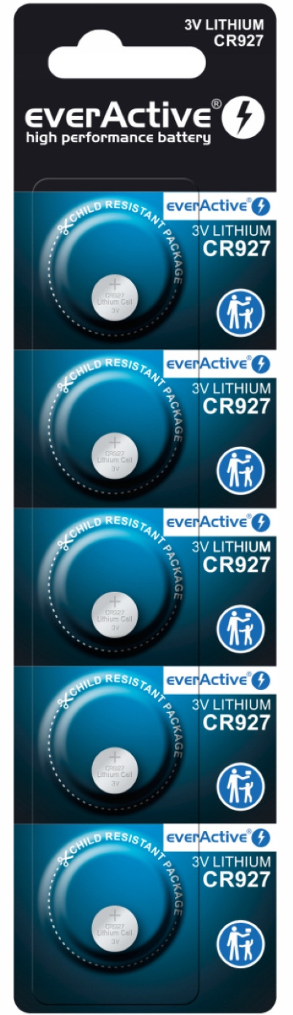 Zdjęcie produktu: everActive CR927 5 szt litowa mini