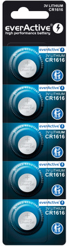 Bateria litowa mini everActive CR1616 5 szt