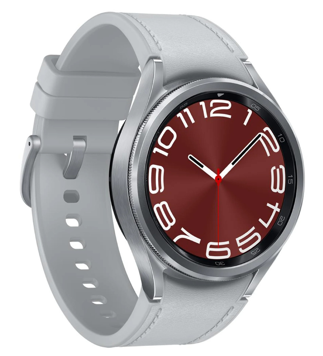 Samsung Galaxy Watch 6 Classic BT 43mm R950 Srebrny Samsung Galaxy Watch 6 Classic BT 43mm R950 Srebrny