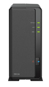 Serwer plików Synology DS124 1-bay, Realtek RTD1619B 4-core 1.7 GHz, 1G DDR4 RAM, 1xGbE LAN, 2xUSB 3.2.1