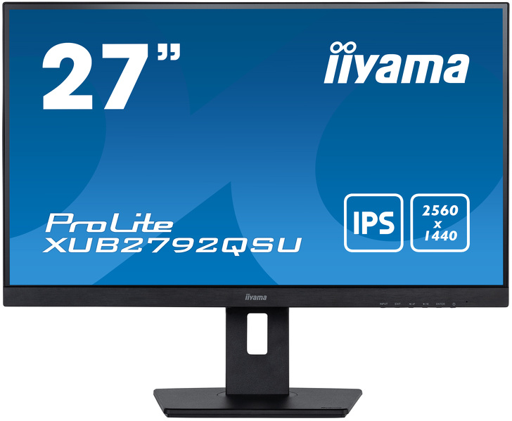 Zdjęcie produktu: iiyama XUB2792QSU-B5 27" WQHD IPS PIVOT Zdjęcie produktu: iiyama XUB2792QSU-B5 27" WQHD IPS PIVOT