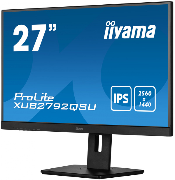 Zdjęcie produktu: iiyama XUB2792QSU-B5 27" WQHD IPS PIVOT Zdjęcie produktu: iiyama XUB2792QSU-B5 27" WQHD IPS PIVOT