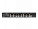 Miniatura zdjęcia: Switch Lanberg 24X 1GB POE+/2X GB 2X SFP RACK 19