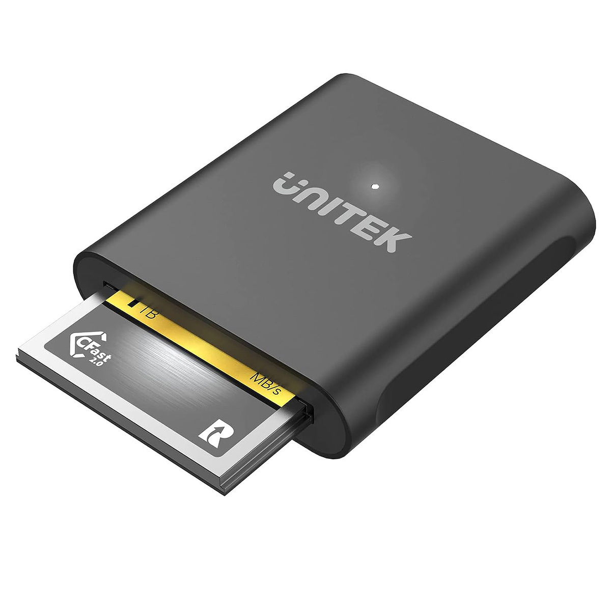 Unitek Czytnik kart pamięci CFast 2.0 USB-A/C 5Gbps - czarny