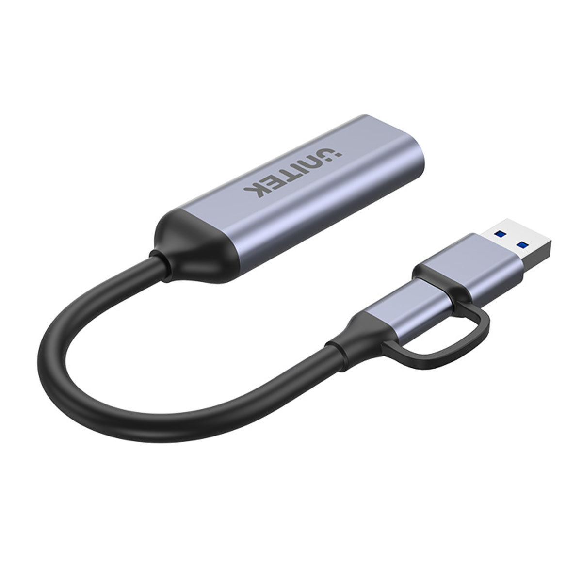 Unitek Grabber video USB-C/A, 4K HDMI 1.4b (V1167A)