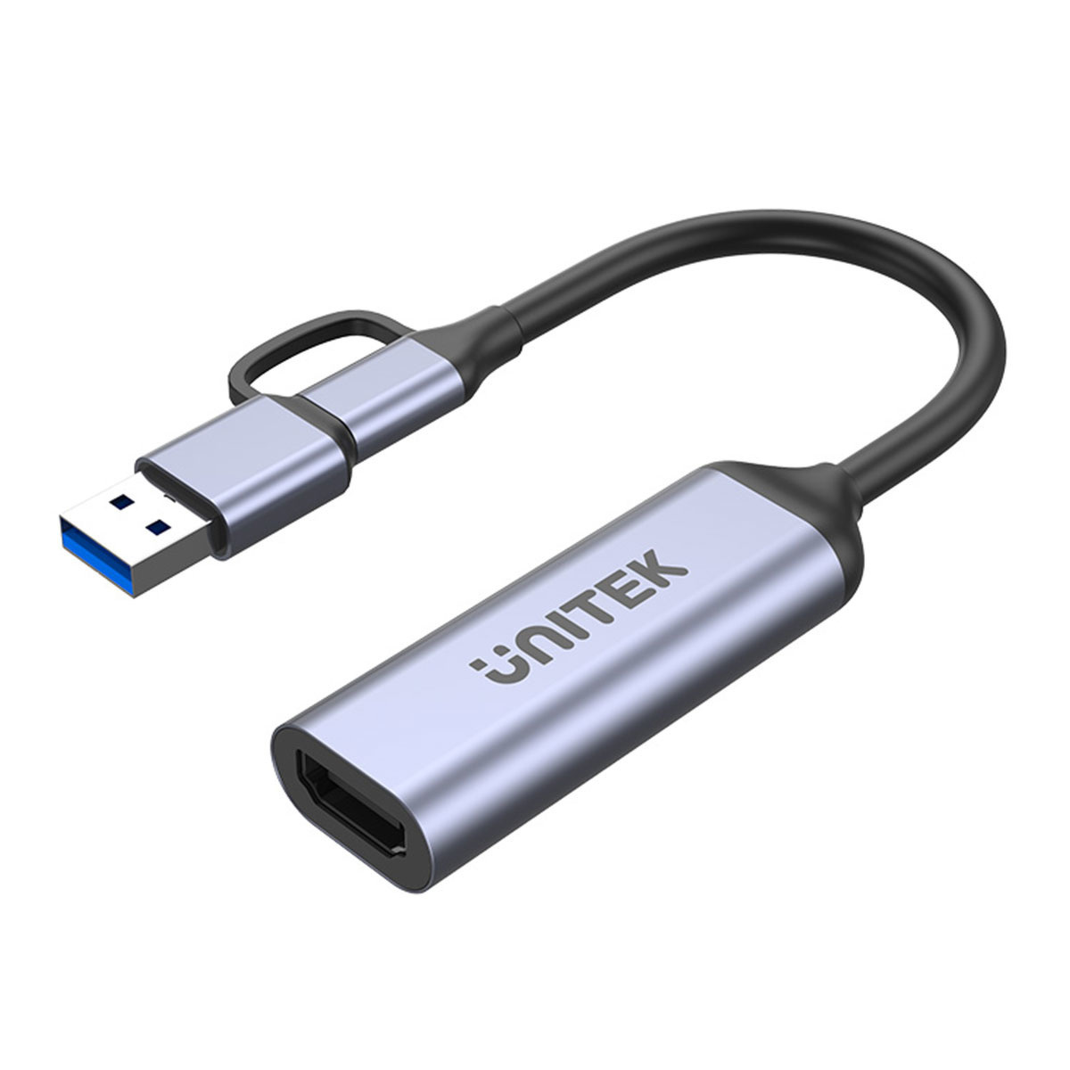 Unitek Grabber video USB-C/A, 4K HDMI 1.4b (V1167A)