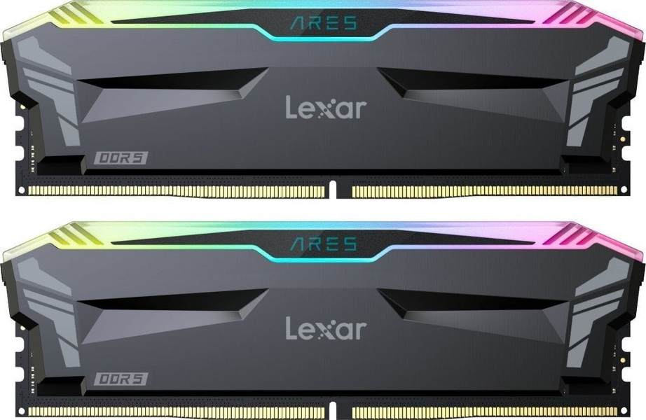 Zdjęcie produktu: Pamięć Lexar ARES RGB DDR5 32GB (2x16GB) 6000MHz CL30 LD5BU016G-R6000GDGA