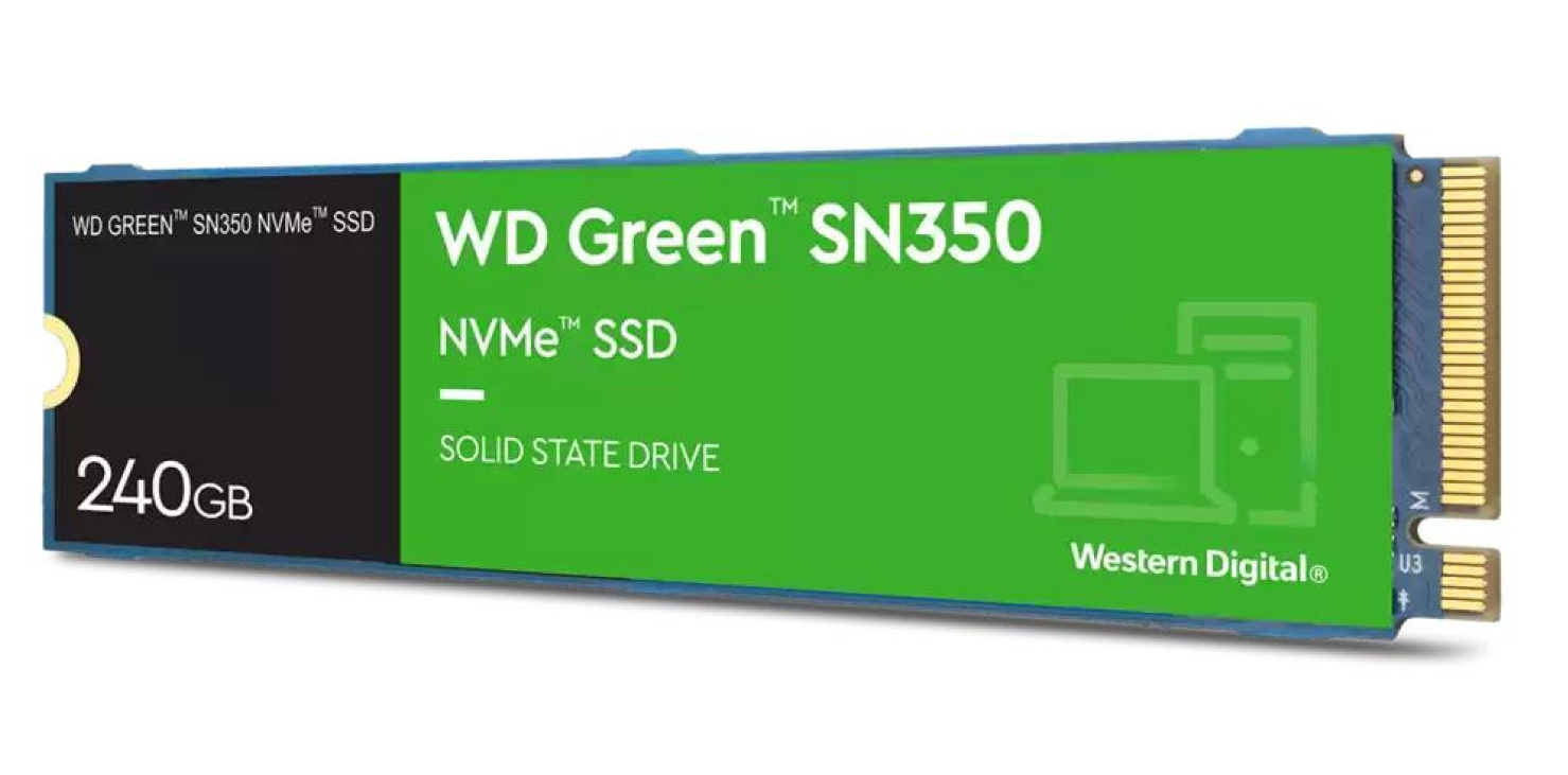 Dysk WD Green SN350 SSD 240GB M.2 NVMe WDS240G2G0C Dysk WD Green SN350 SSD 240GB M.2 NVMe WDS240G2G0C