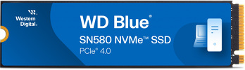 Miniatura zdjęcia: Dysk WD Blue SN580 SSD 500GB M.2 PCIe NVMe Gen4 WDS500G3B0E