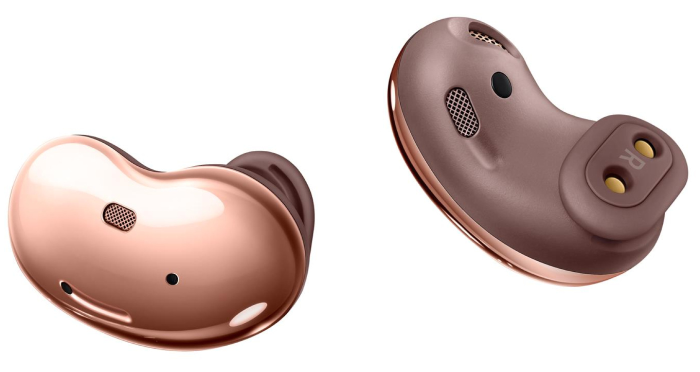 Słuchawki Samsung Galaxy Buds Live SM-R180NZWAEUE brązowe Słuchawki Samsung Galaxy Buds Live SM-R180NZWAEUE brązowe