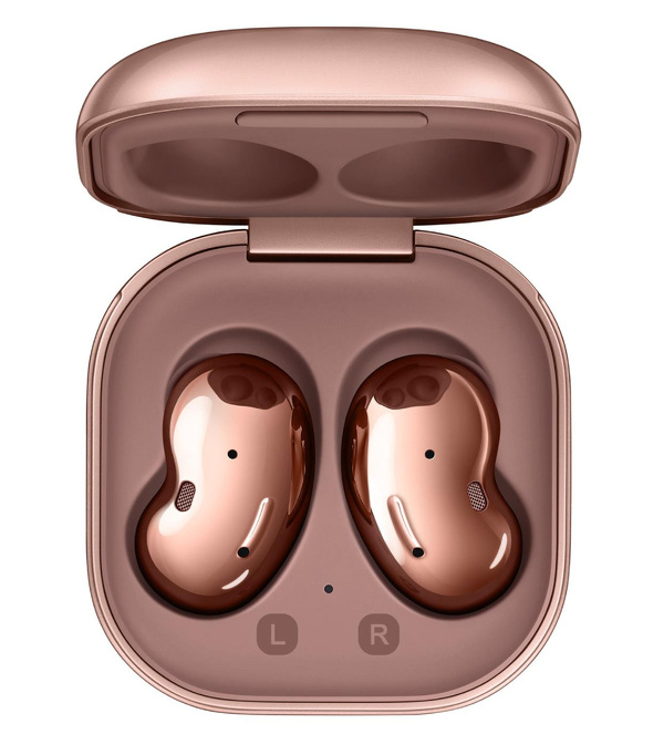Zdjęcie produktu: Słuchawki Samsung Galaxy Buds Live SM-R180NZWAEUE brązowe Zdjęcie produktu: Słuchawki Samsung Galaxy Buds Live SM-R180NZWAEUE brązowe