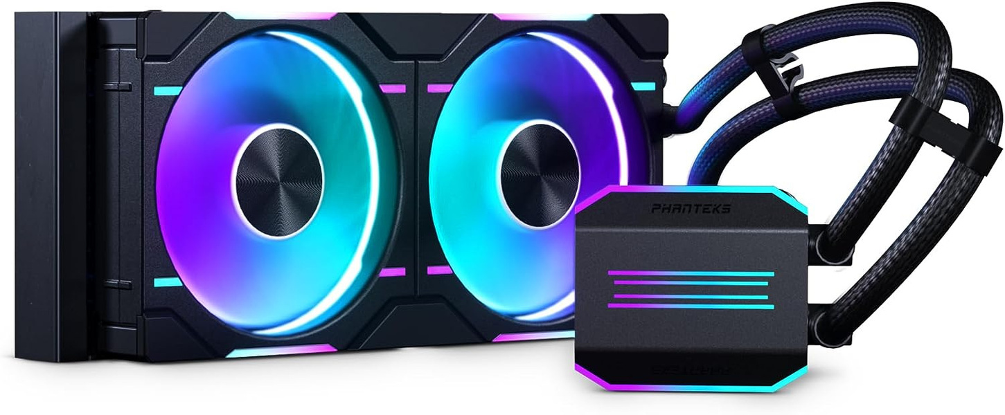 Zdjęcie produktu: Phanteks Glacier One 240 D30 ARGB czarne, chłodzenie wodne 240mm Zdjęcie produktu: Phanteks Glacier One 240 D30 ARGB czarne, chłodzenie wodne 240mm