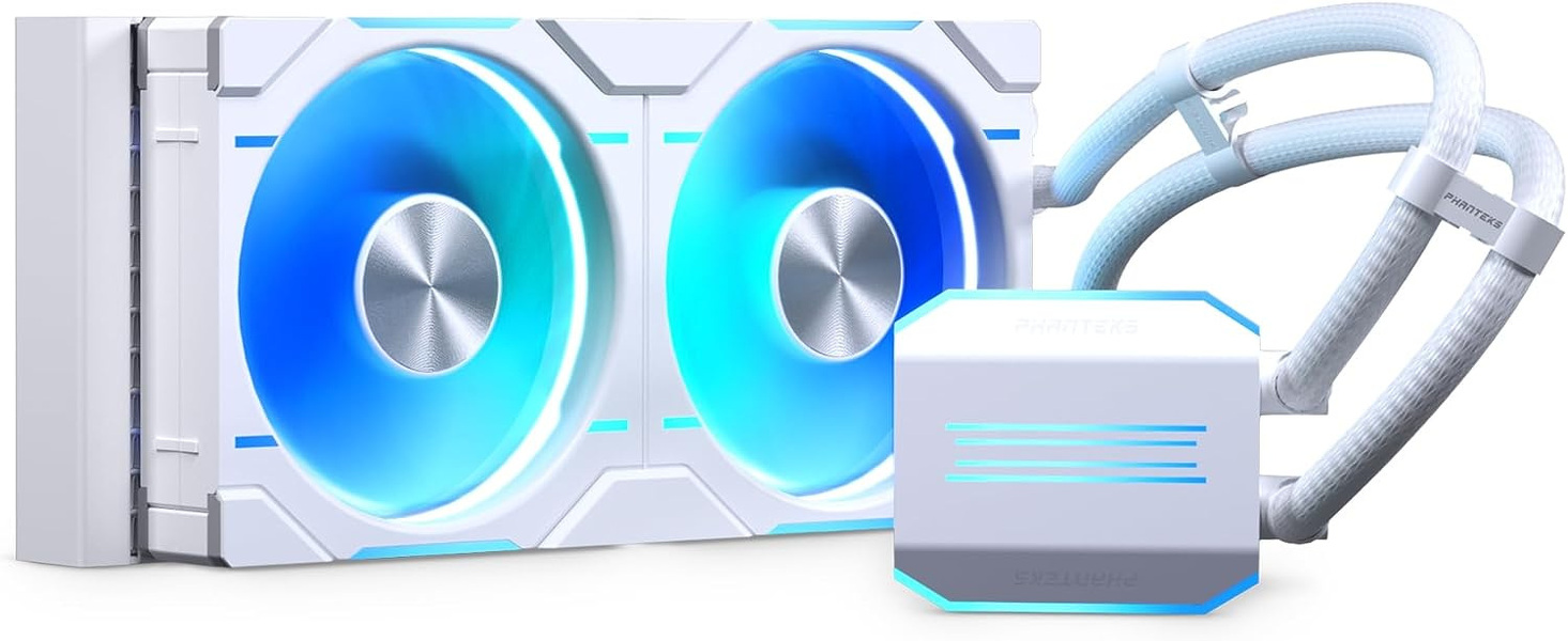 Zdjęcie produktu: Phanteks Glacier One 240 D30 ARGB białe, chłodzenie wodne 240mm Zdjęcie produktu: Phanteks Glacier One 240 D30 ARGB białe, chłodzenie wodne 240mm