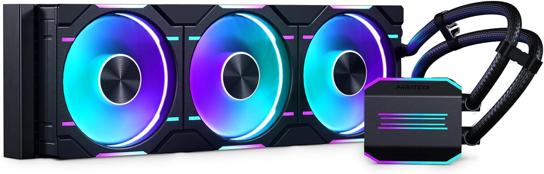 Zdjęcie produktu: Phanteks Glacier One 360 D30 ARGB czarne, chłodzenie wodne 360mm Zdjęcie produktu: Phanteks Glacier One 360 D30 ARGB czarne, chłodzenie wodne 360mm