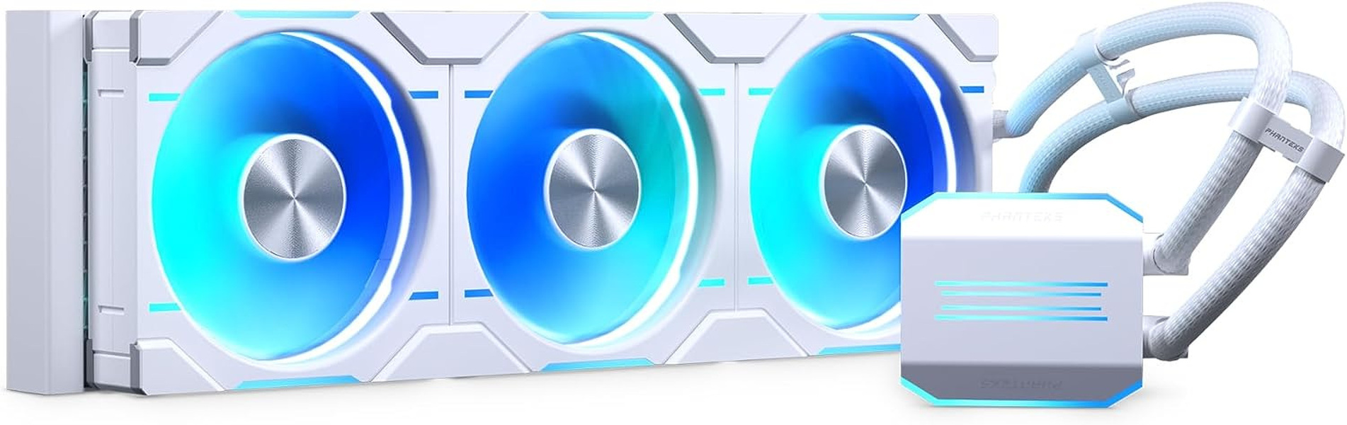 Zdjęcie produktu: Phanteks Glacier One 360 D30 ARGB białe, chłodzenie wodne 360mm Zdjęcie produktu: Phanteks Glacier One 360 D30 ARGB białe, chłodzenie wodne 360mm