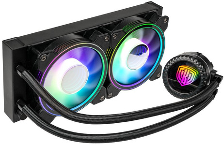 Miniatura produktu: Kolink Umbra Void 240 ARGB czarne, chłodzenie wodne 240mm