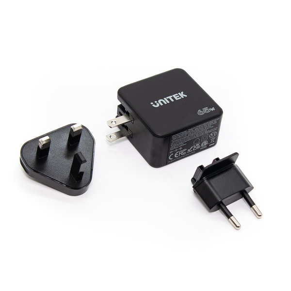 Zdjęcie produktu: Ładowarka Unitek GaN 1x USB, 2x USB-C 65W QC