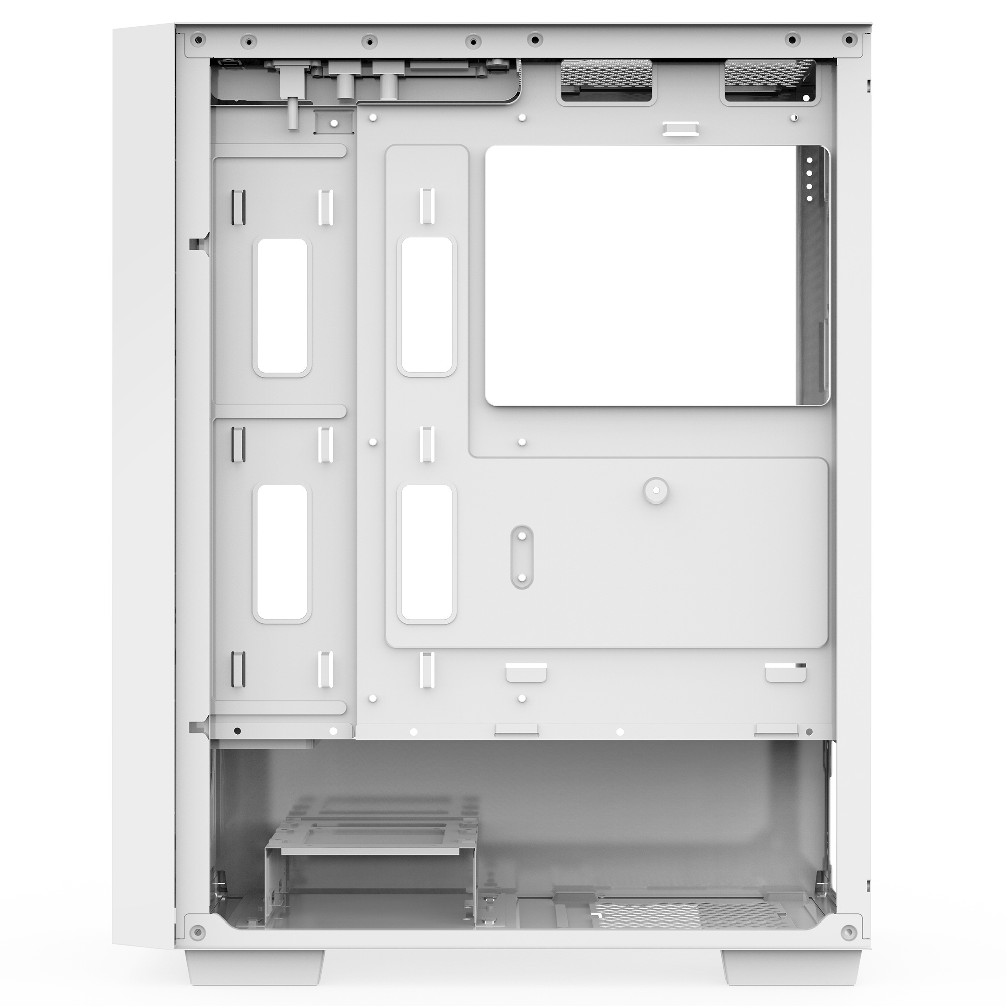 ZENPC Z1 Mesh ARGB TG White 4x120mm
