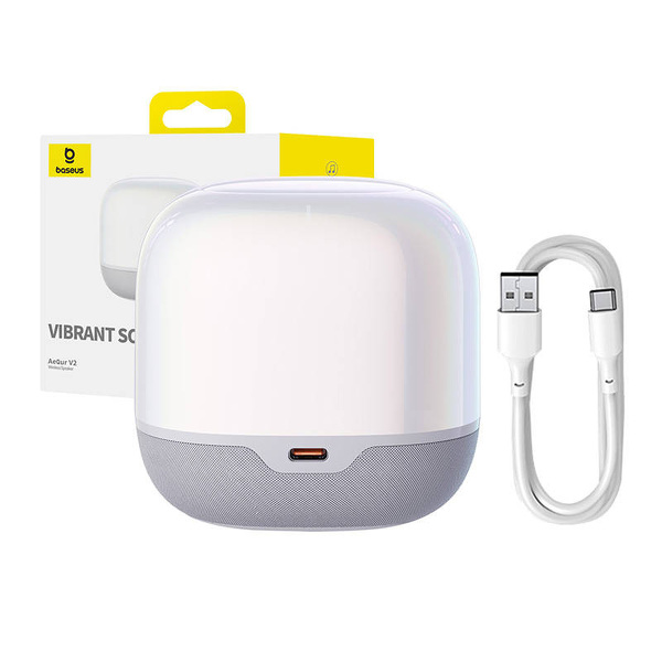 Zdjęcie produktu: Głośnik Bluetooth Baseus AeQur V2 - biały (A20050500211-00) Zdjęcie produktu: Głośnik Bluetooth Baseus AeQur V2 - biały (A20050500211-00)