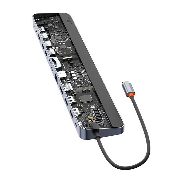 Zdjęcie produktu: Baseus Enjoyment Hub 12w1 PD HDMI SD/TF USB