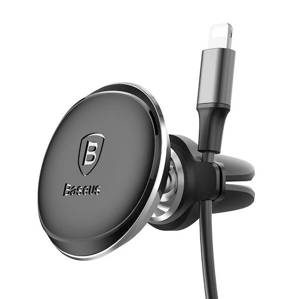 Zdjęcie produktu: Samochodowy uchwyt magnetyczny do telefonu Baseus Magnetic Air Vent do kratki - czarny (SUGX020001) Zdjęcie produktu: Samochodowy uchwyt magnetyczny do telefonu Baseus Magnetic Air Vent do kratki - czarny (SUGX020001)