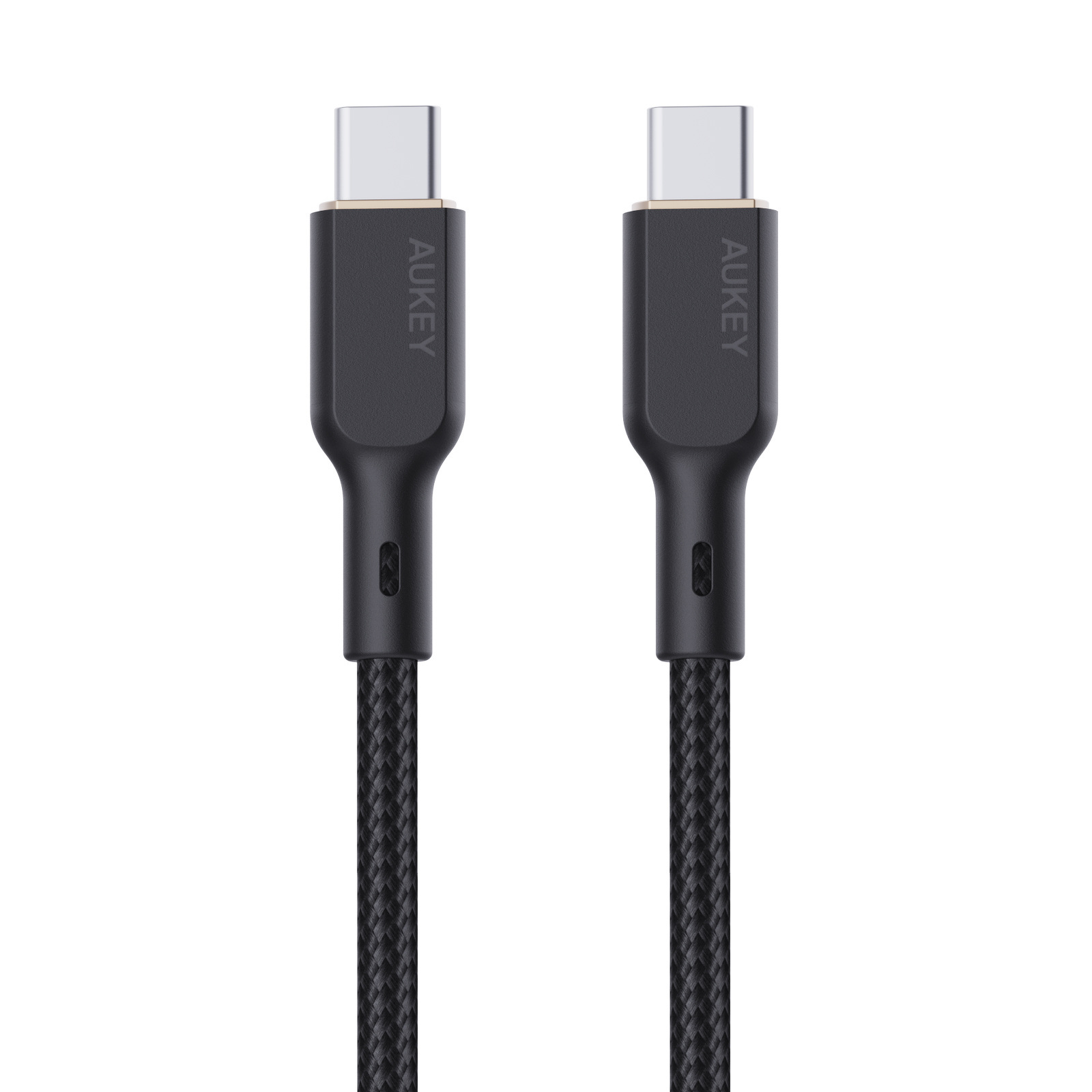 Kabel przewód USB Typ-C do TYP-C 180cm Aukey PD 100W, nylonowy oplot ( CB-KCC102 BK) Kabel przewód USB Typ-C do TYP-C 180cm Aukey PD 100W, nylonowy oplot ( CB-KCC102 BK)
