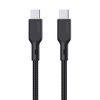 Miniatura zdjęcia: Kabel przewód USB Typ-C do TYP-C 180cm Aukey PD 100W, nylonowy oplot ( CB-KCC102 BK) Miniatura zdjęcia: Kabel przewód USB Typ-C do TYP-C 180cm Aukey PD 100W, nylonowy oplot ( CB-KCC102 BK)
