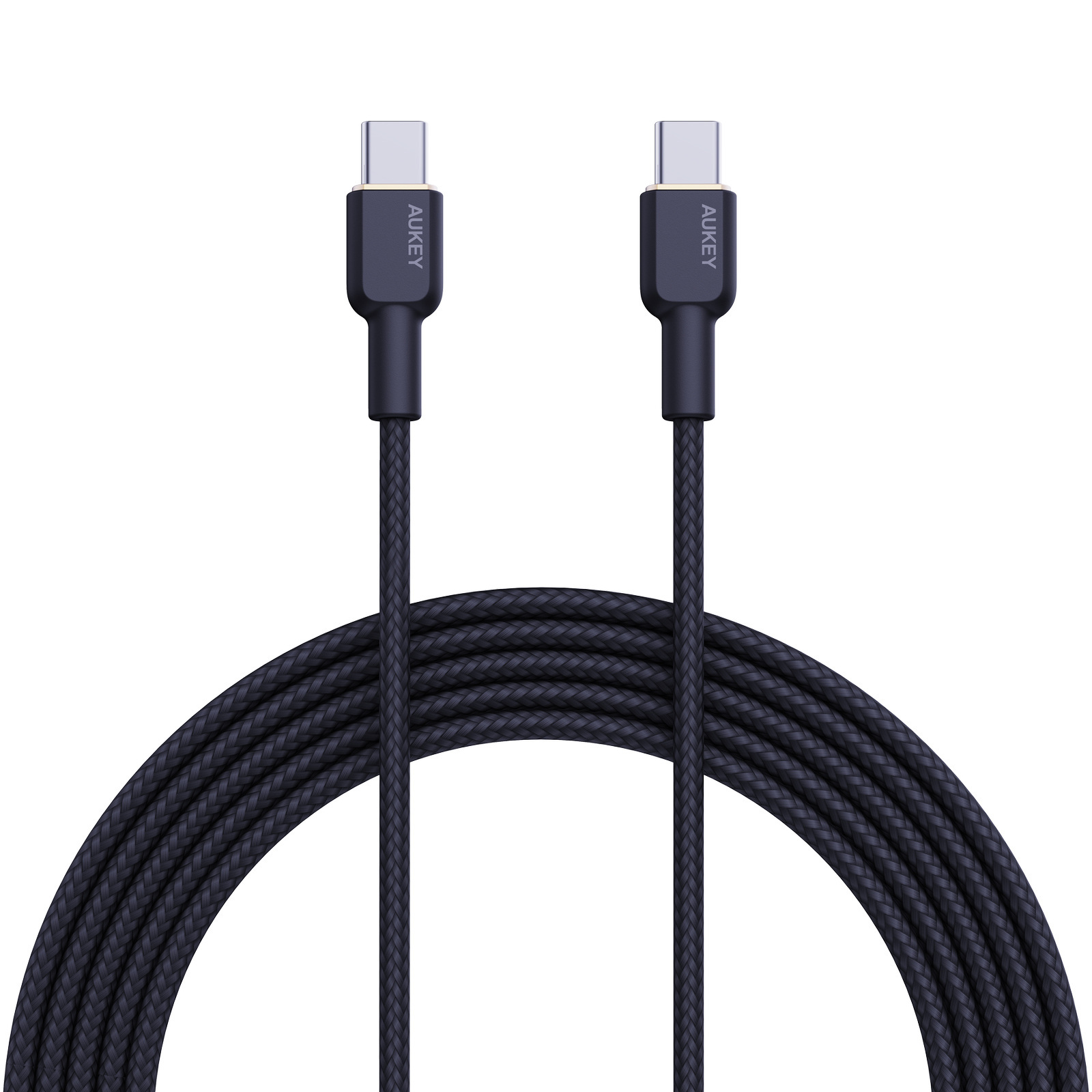 Kabel przewód USB Typ-C do TYP-C 100cm Aukey PD 60W (CB-NCC1 BK) Kabel przewód USB Typ-C do TYP-C 100cm Aukey PD 60W (CB-NCC1 BK)